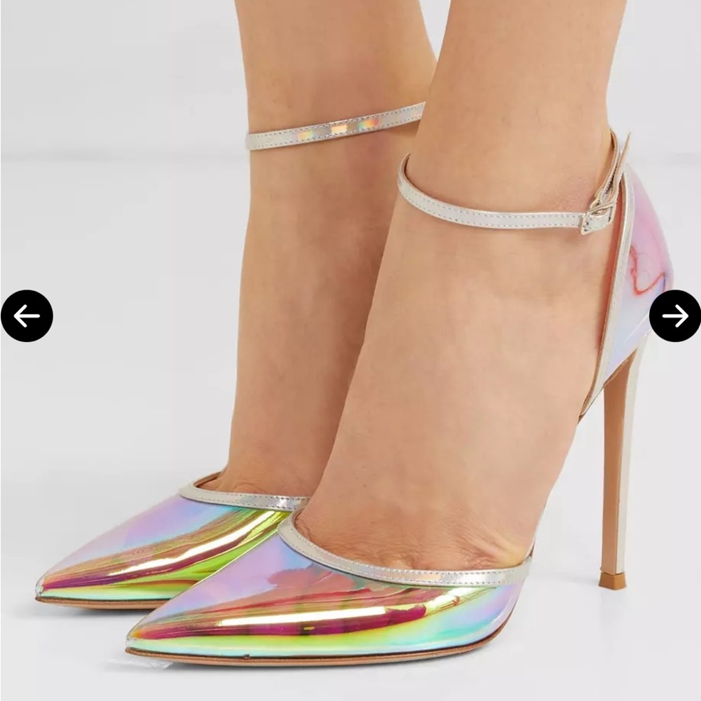 Holographic Stiletto Heels - Gianvito Rossi - Picture 6 of 14